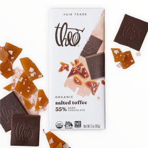 Theo Chocolate - Salted Toffee 55% Dark