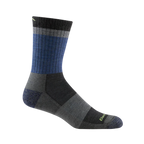 Men's Heady Stripe Micro Crew Lightweight Hiking Sock