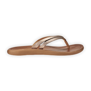 Kāpehe Luana Women's Leather Sandals - Sahara