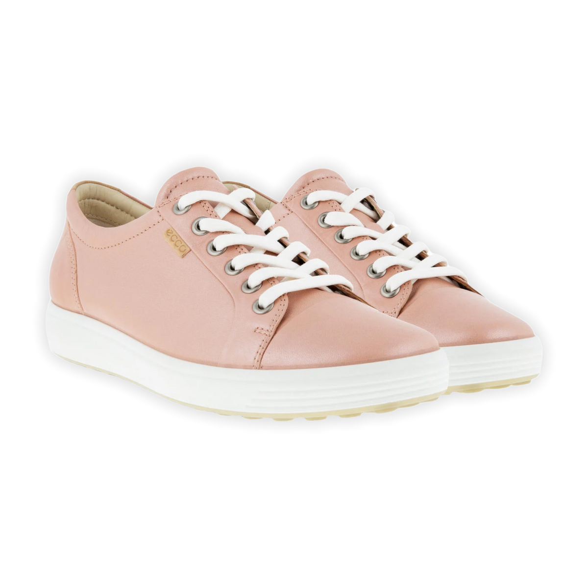 Ecco womens soft top 7 sneaker rose dust
