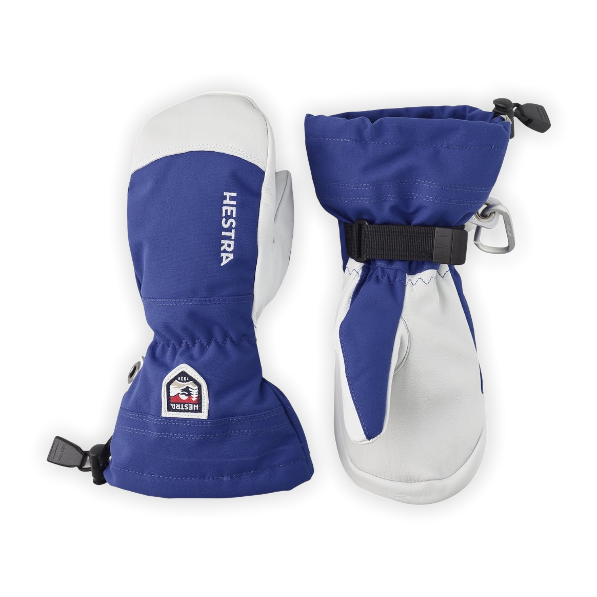 Hestra - Army Leather Heli Ski Jr. Mitt - Royal Blue / 3