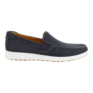 ECCO Men s Lite Moc Slip On Black Black Dardano s Shoes