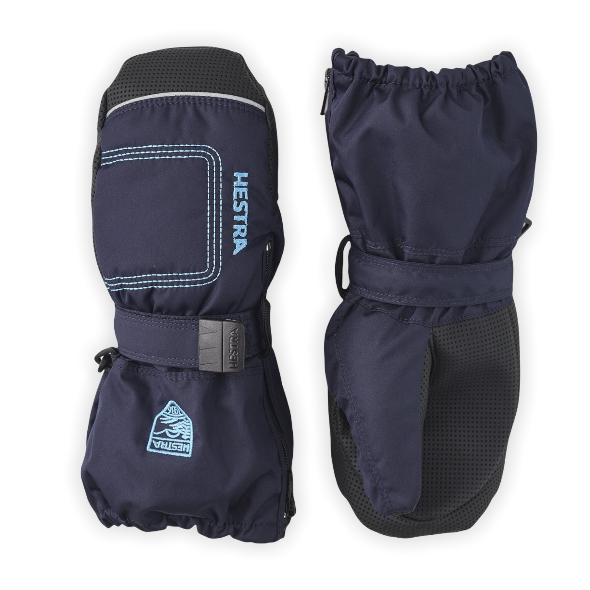 Hestra - Baby Zip Long Mitt - DARK NAVY / 3