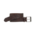 Wide Distressed Leather Belt