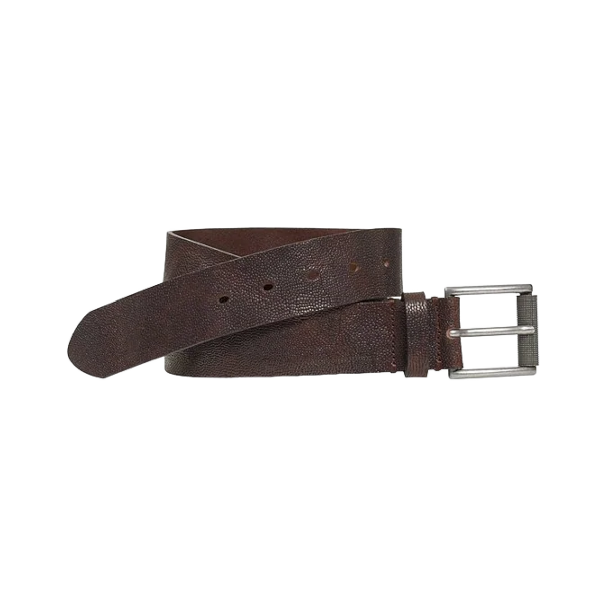 Johnston & Murphy - Wide Distressed Leather Belt