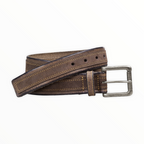 Suede Overlay Belt