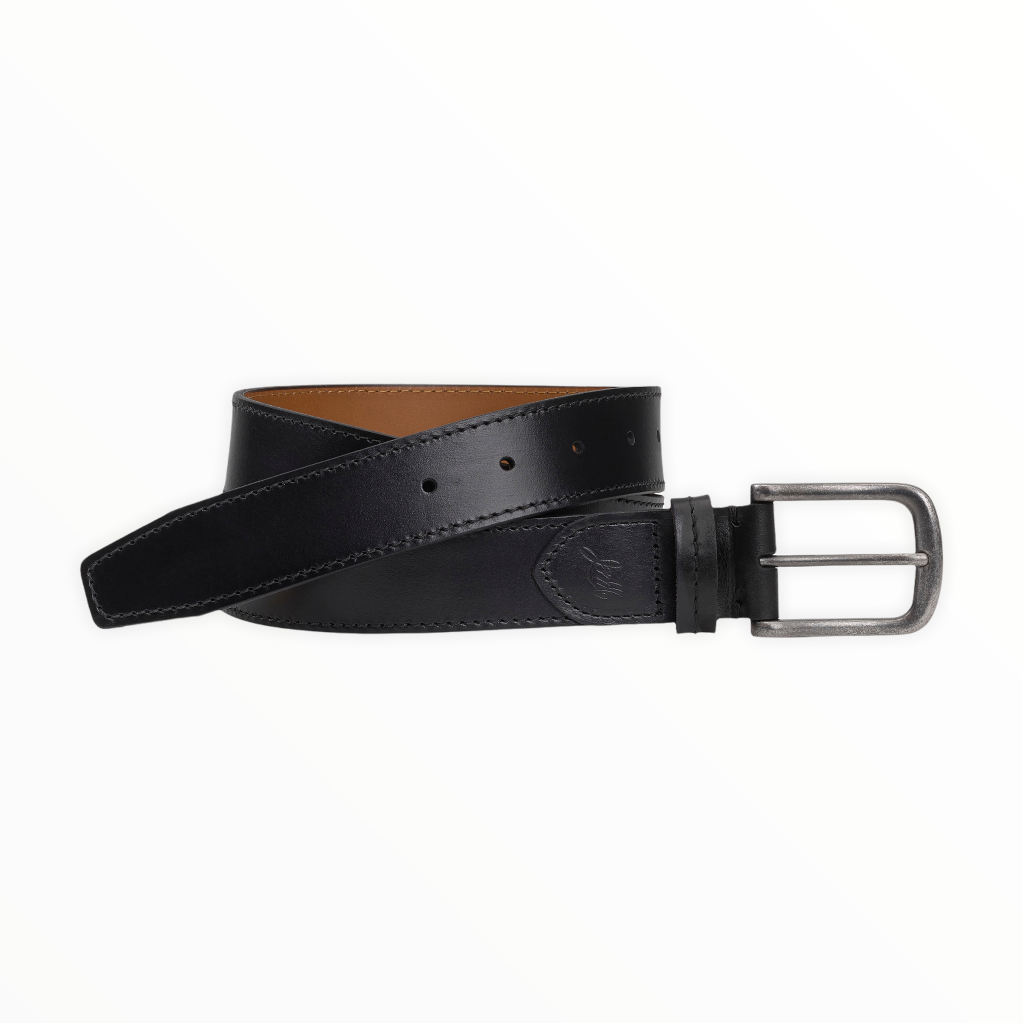 Johnston & Murphy - Knox Belt - Black Full Grain / 38