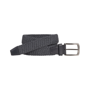 Johnston & Murphy - Woven Stretch-Knit Belt