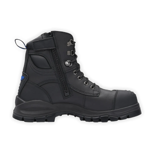 Zip up work boots hot sale