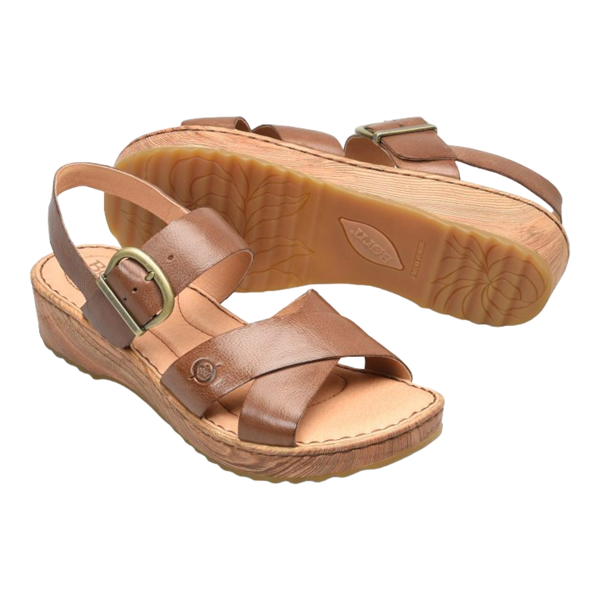 Born leather 2024 sandals womens