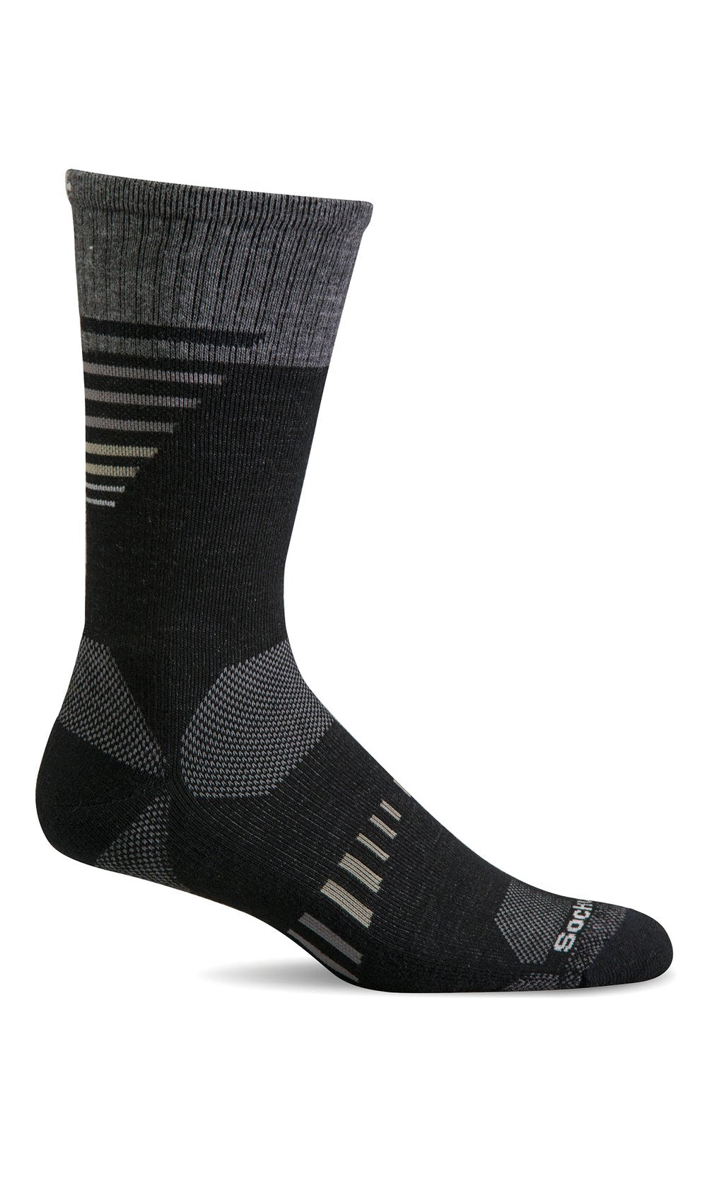 SockWell - Men's Ascend II Crew | Moderate Compression Socks