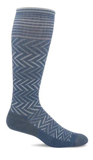 SockWell - Women's Chevron | Moderate Graduated Compression Socks