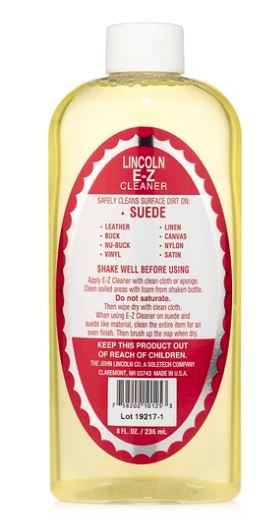 Lincoln - EZ Shoe & Leather Cleaner