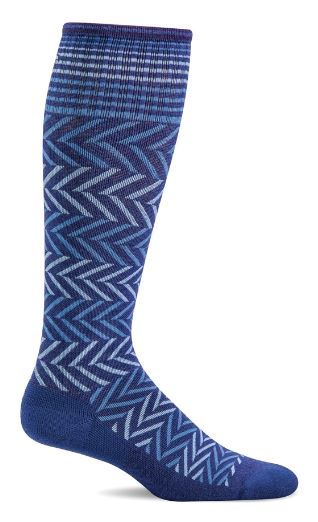 SockWell - Women's Chevron | Moderate Graduated Compression Socks
