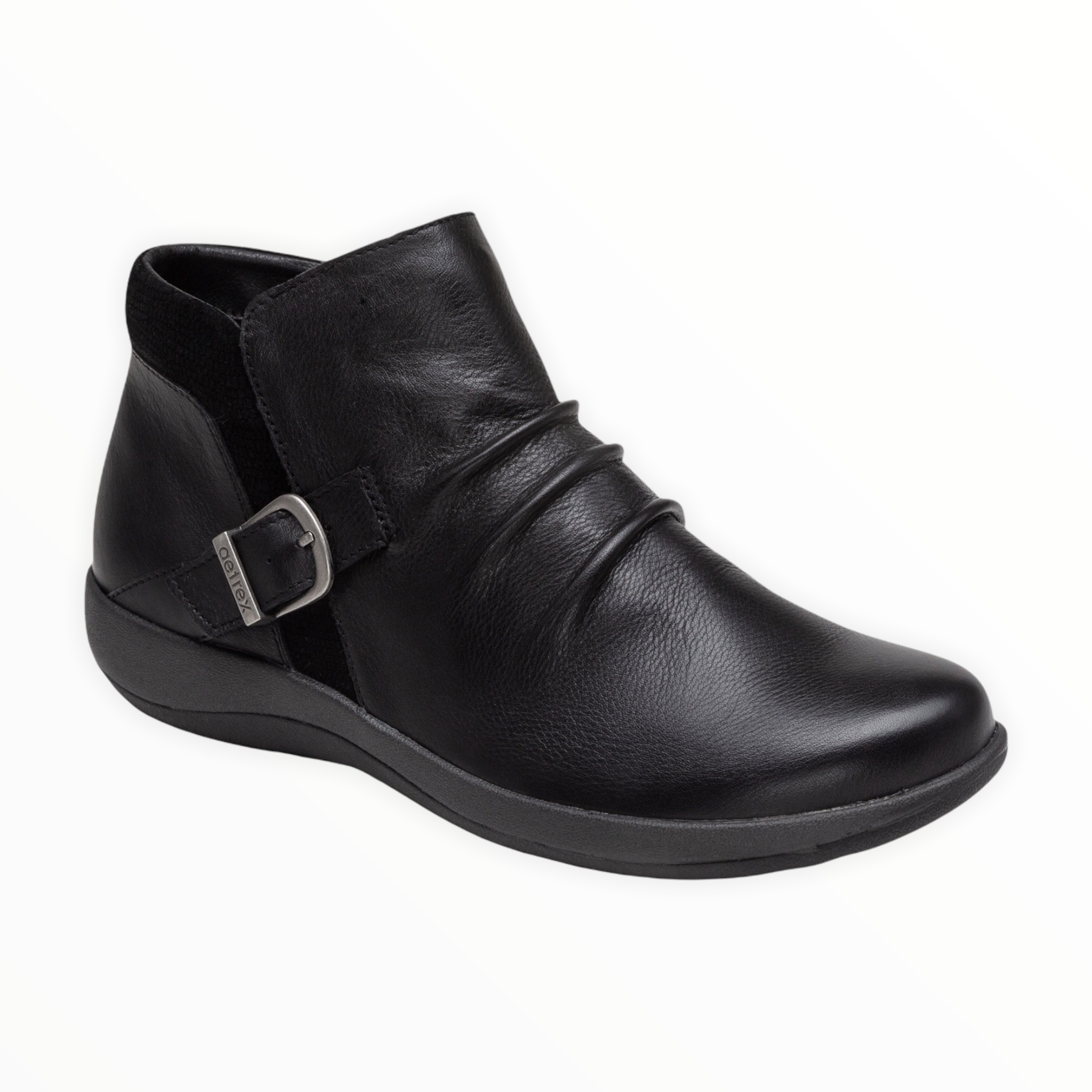 Aetrex - Luna Ankle Boot - Black / M / 37