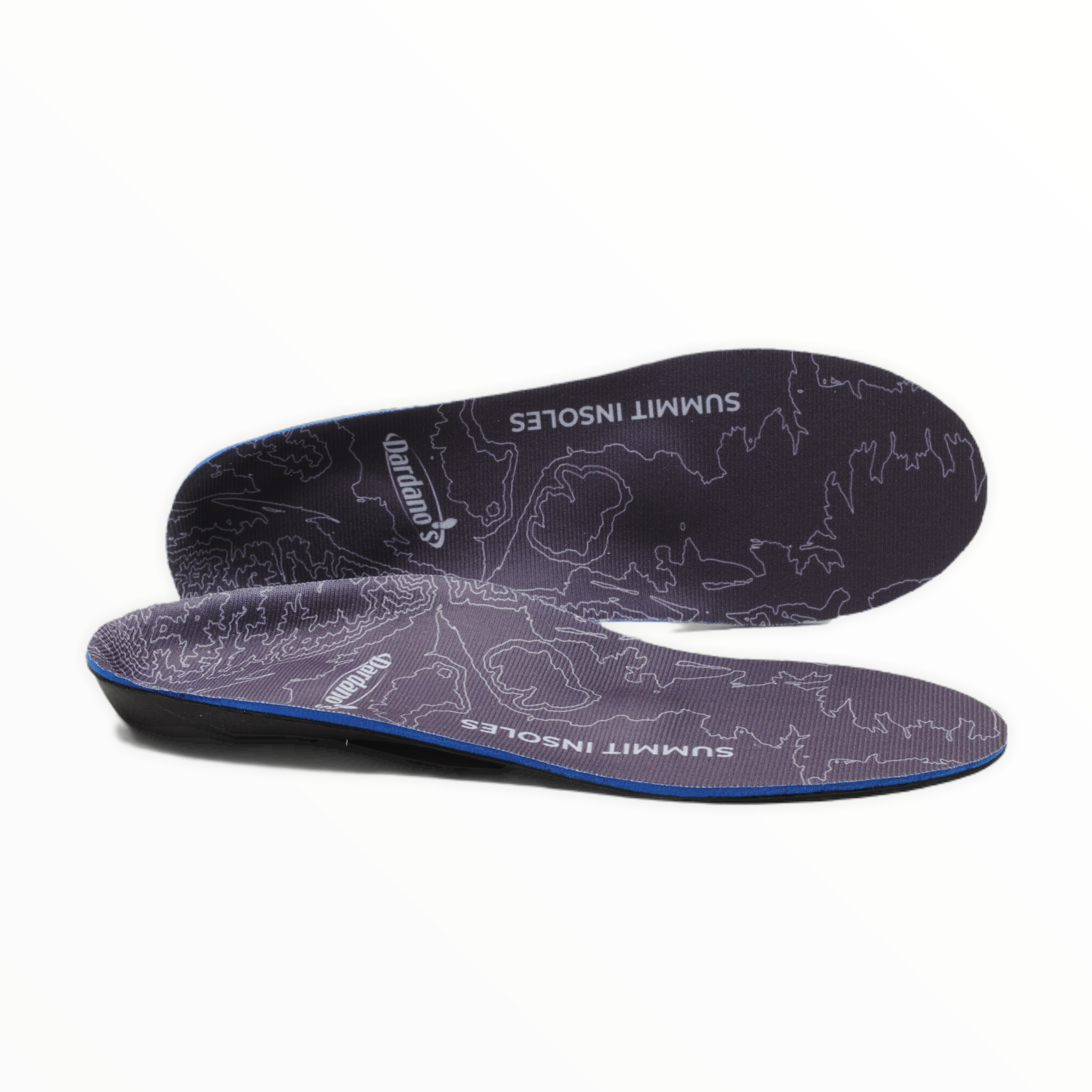 Dardano's - Dardano's Arch Support Insoles - Grey / Men's 3-3.5/Women's 5-5.5