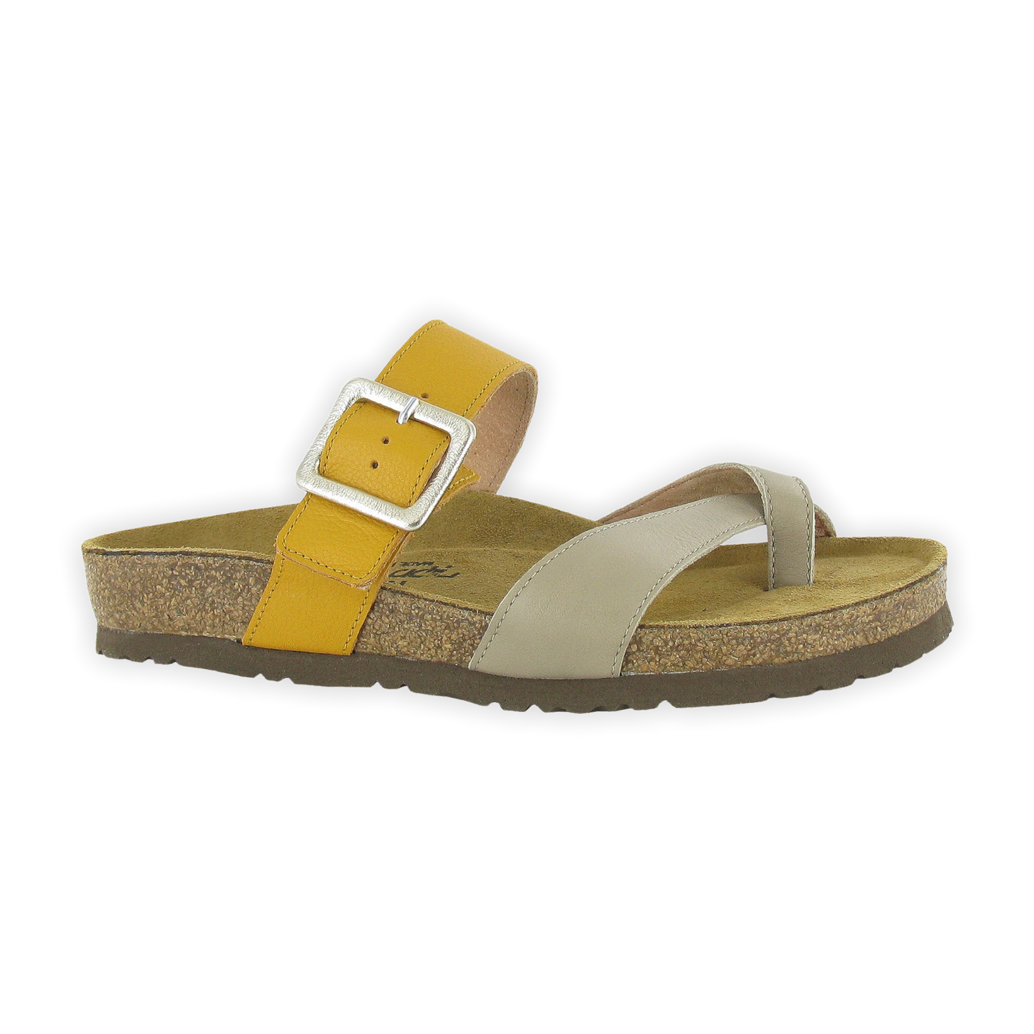 Naot - Fresno - Soft Beige Leather/Marigold / M / 37