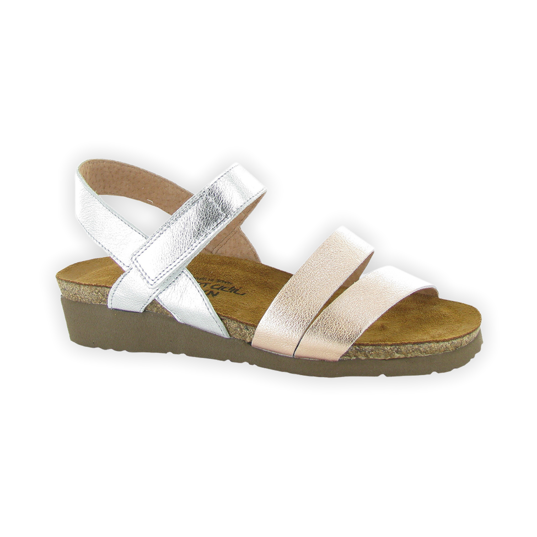 Naot - Kayla - Sft Silvr Lthr/Sft Rosegold / M / 35