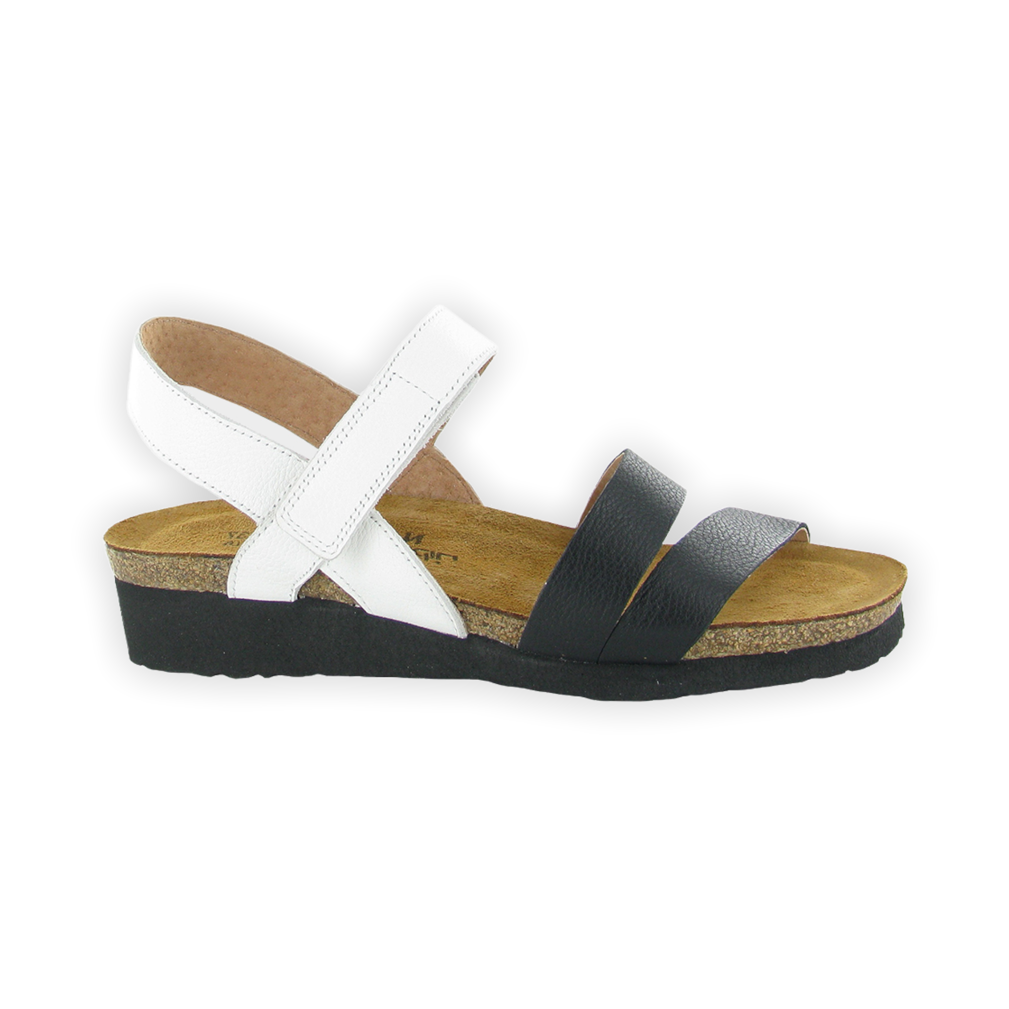 Naot - Kayla - Sft White Lthr/Sft Black / M / 35