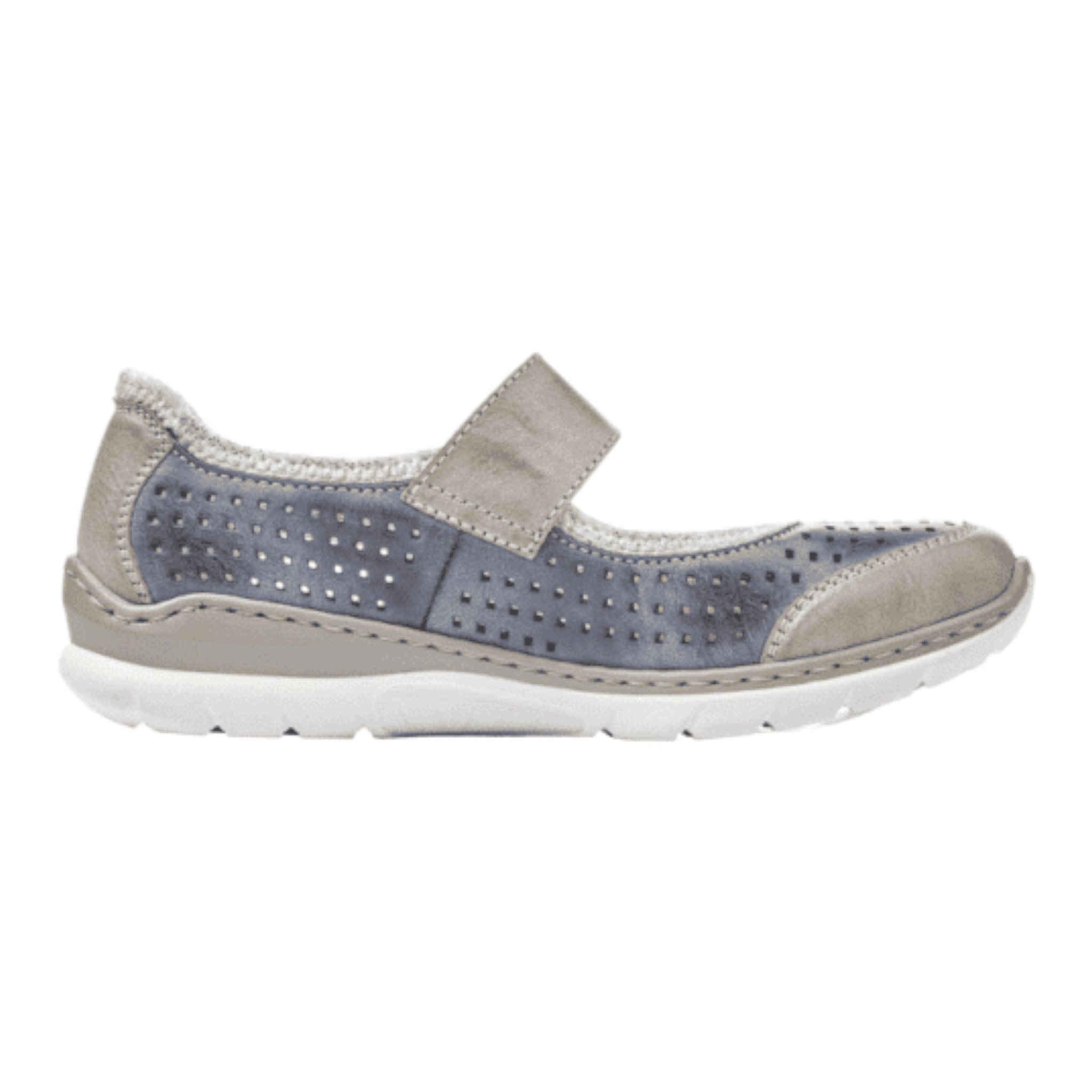 Rieker - L32B5 Nikita - Steel/Ozean / M / 36