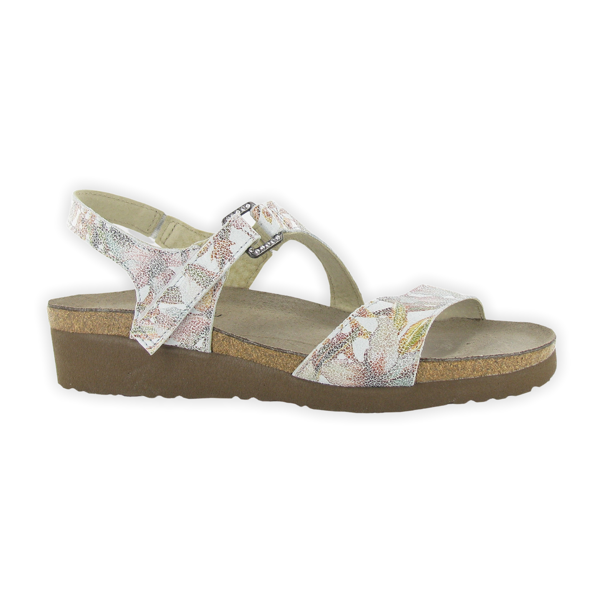 Naot - Pamela - Floral Leather / M / 35