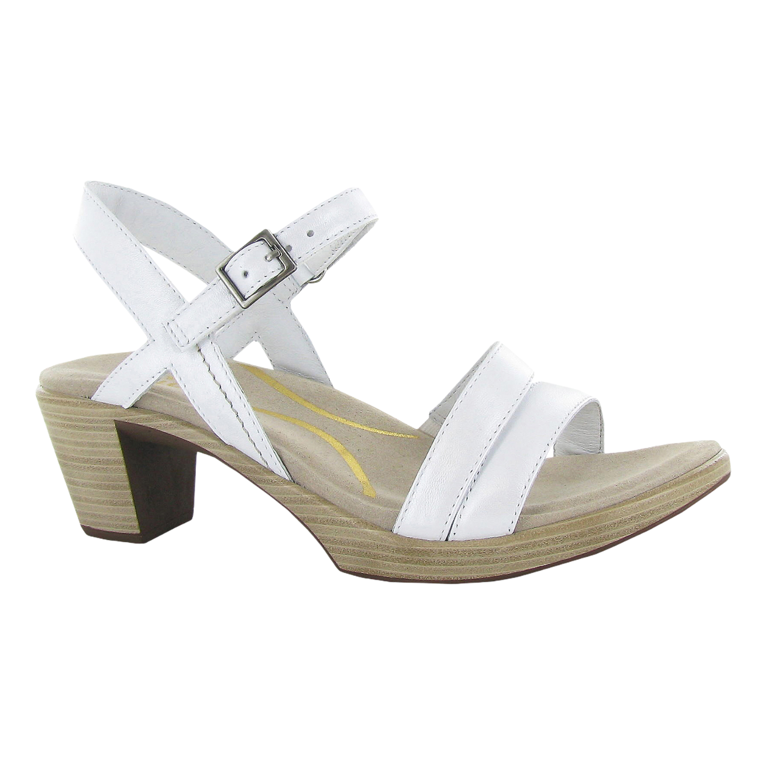 Naot - Bounty - White Pearl Leather / M / 41
