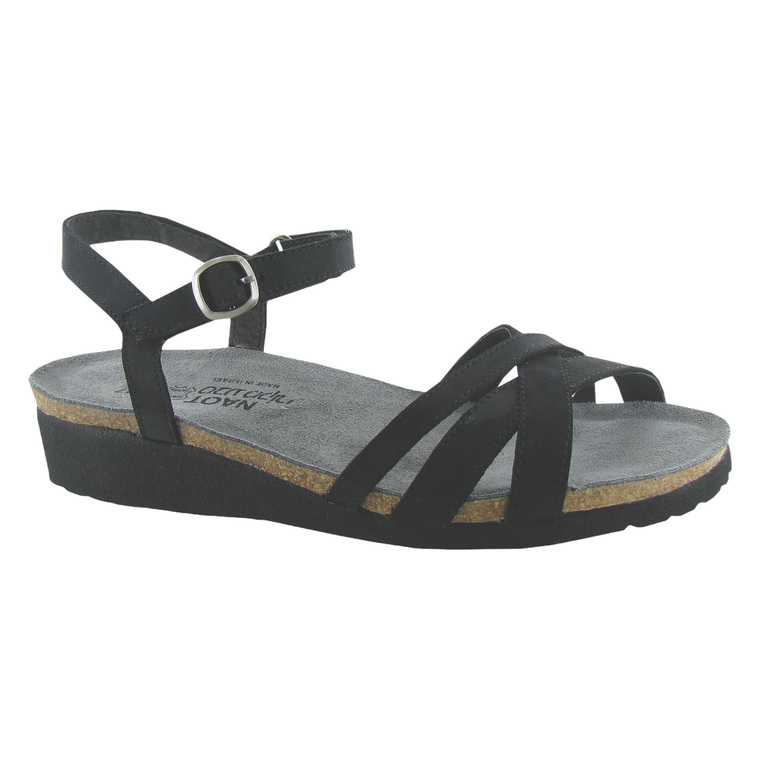 Naot - Brittany - Black Velvet Nubuck / M / 37