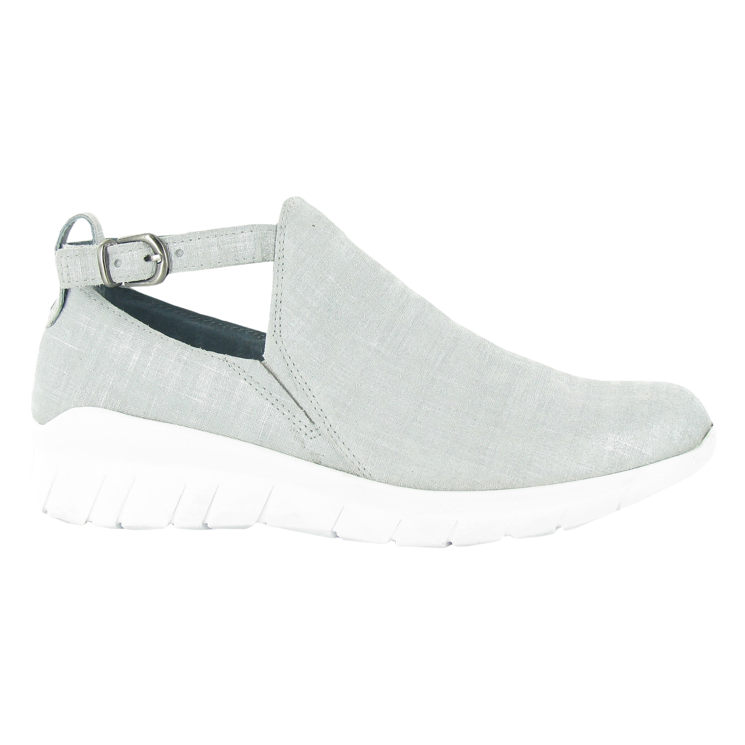 Naot - Cosmic - Gray Linen Leather / M / 37