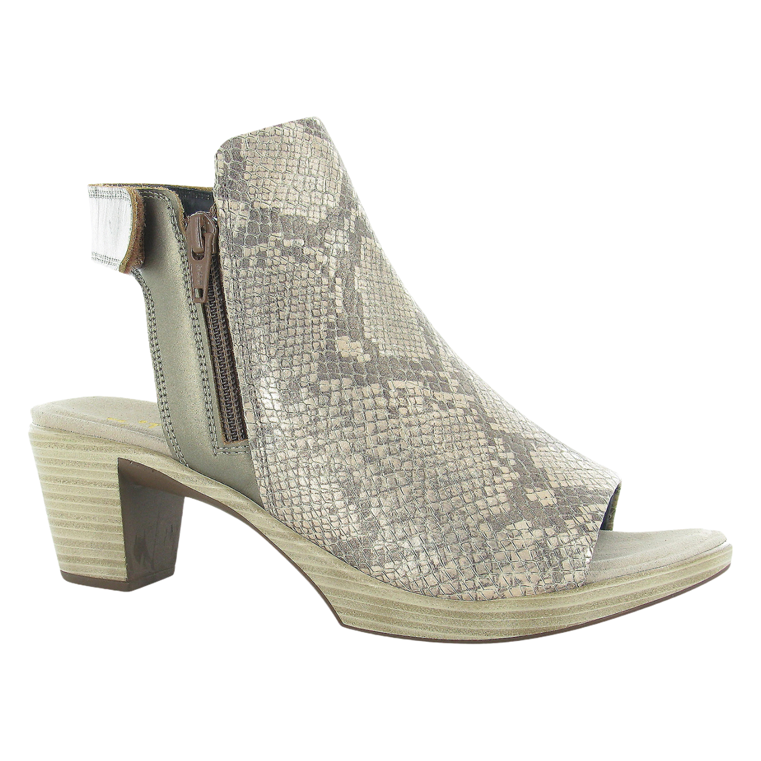 Naot - Favorite - Golden Cobra/Pewter Lthr / M / 35