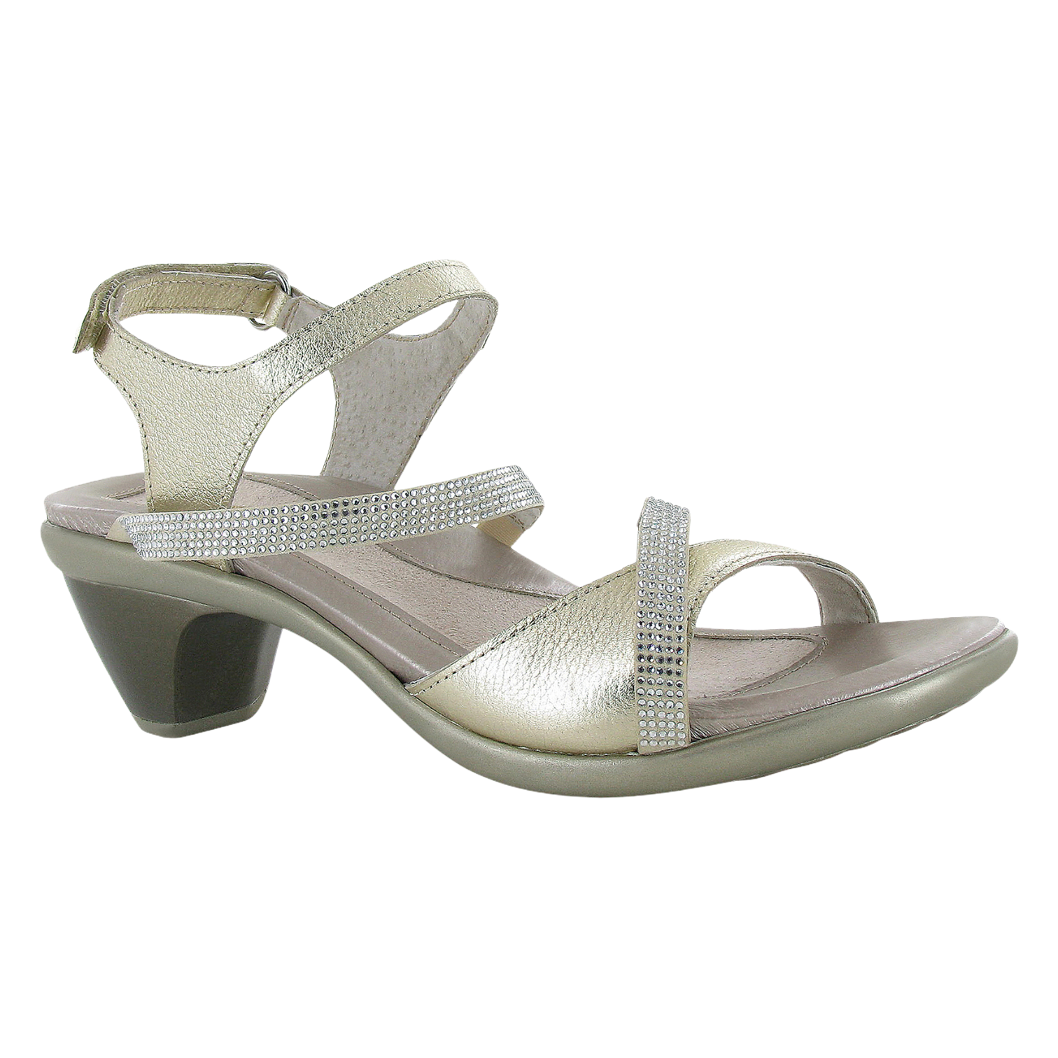 Naot - Innovate - Radiant Gold Lthe/Gld Rivtes / M / 36