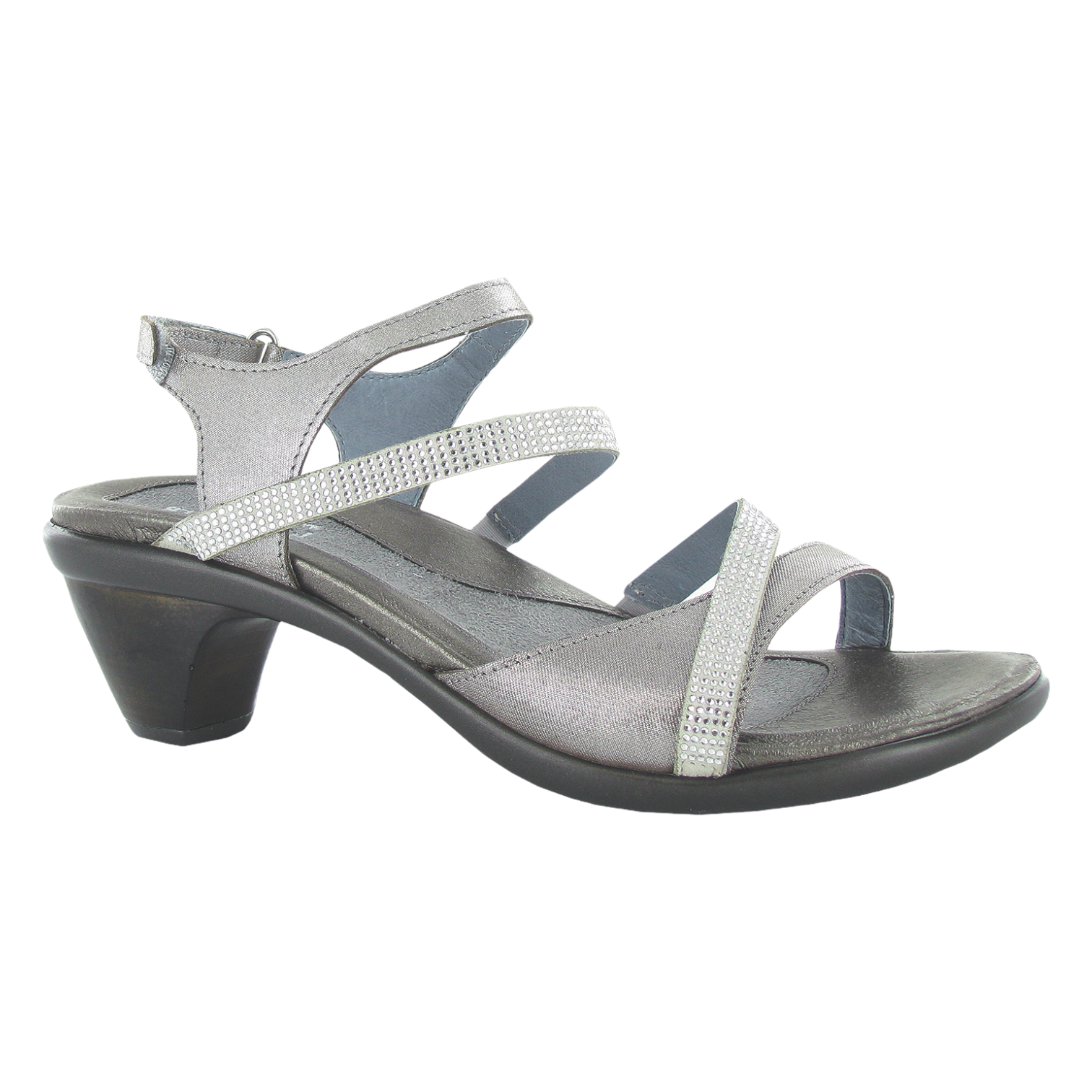 Naot - Innovate - Silver Threads/Clear Stones / M / 35