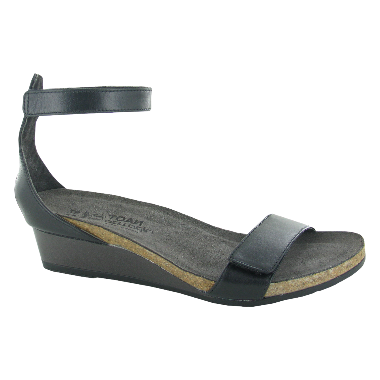 Naot - Mermaid - Black Raven Leather / M / 35