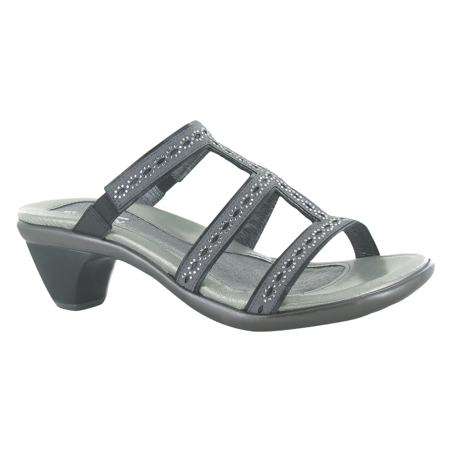 Naot - Novel - Drk Gray W/ Blk Stones / M / 42