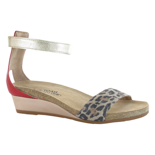 Pixie - Cheetah/Kiss Red/Gold Leather / M / 40