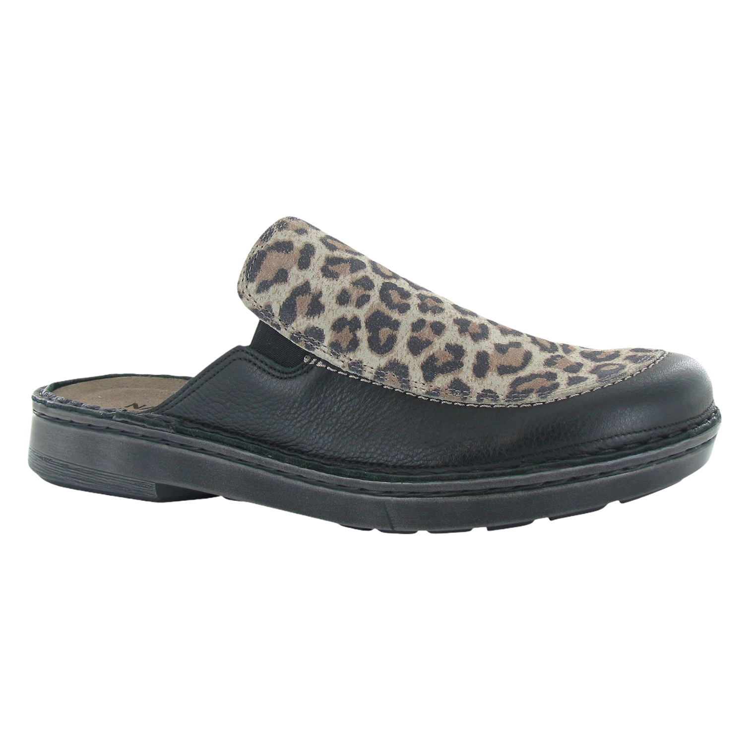 Naot - Procida - Soft Blk Lthr/Cheetah Suede / M / 36