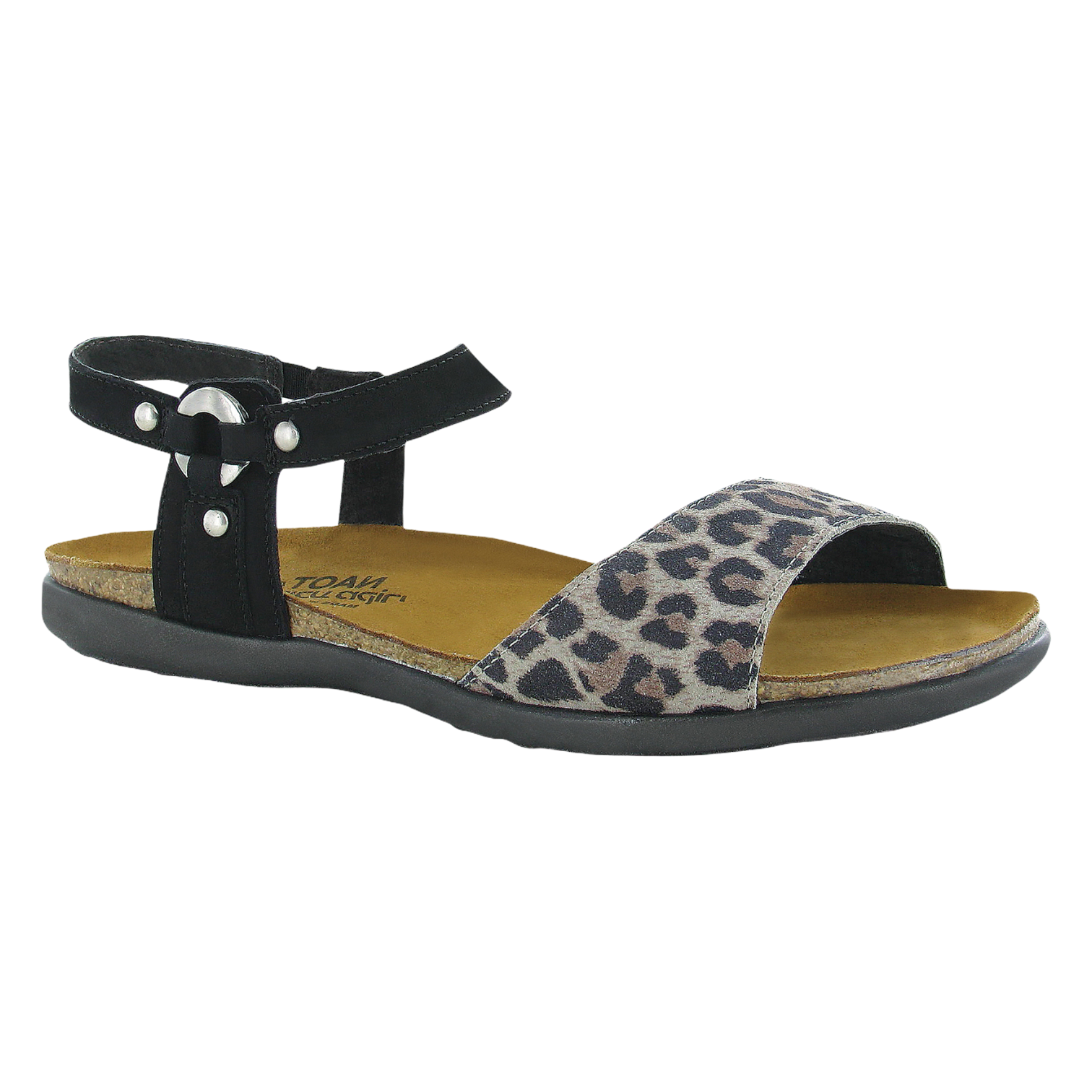 Naot - Sabrina - Cheetah Suede/Blk Velvet Nbk / M / 35