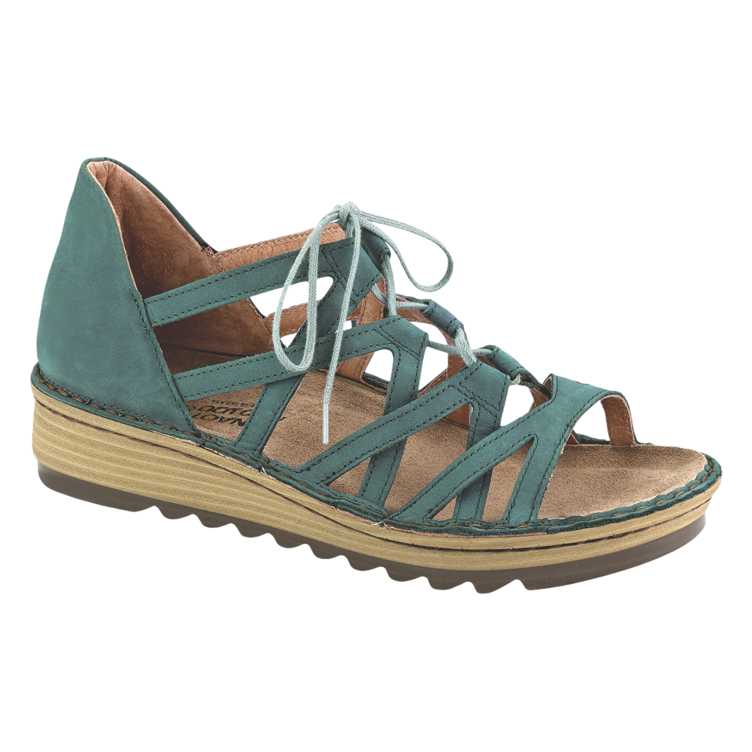 Naot - Yarrow - Teal Nubuck / M / 37