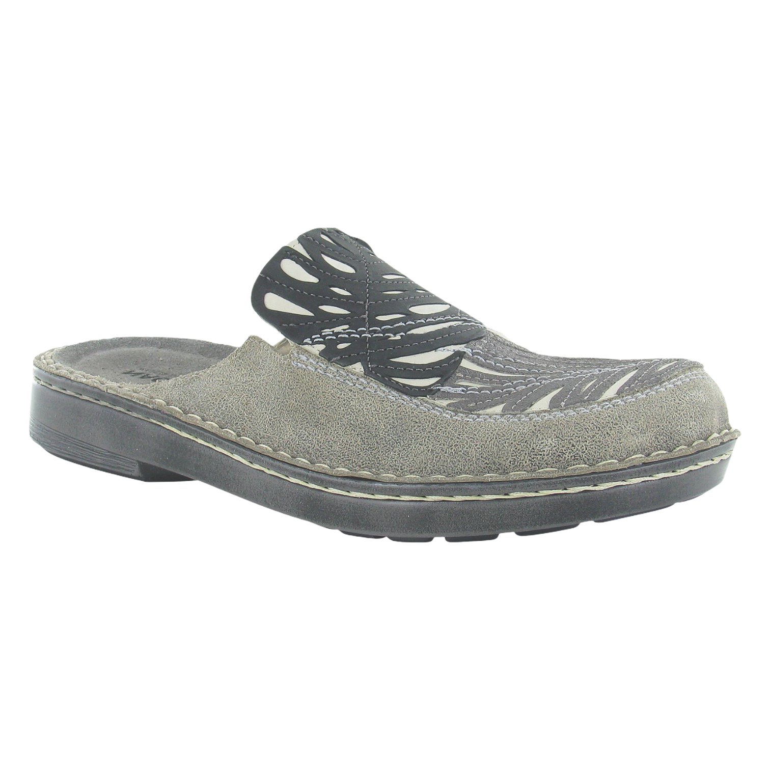 Naot - Zafra - Speckled Beige/Gry Shim/Blk / M / 35