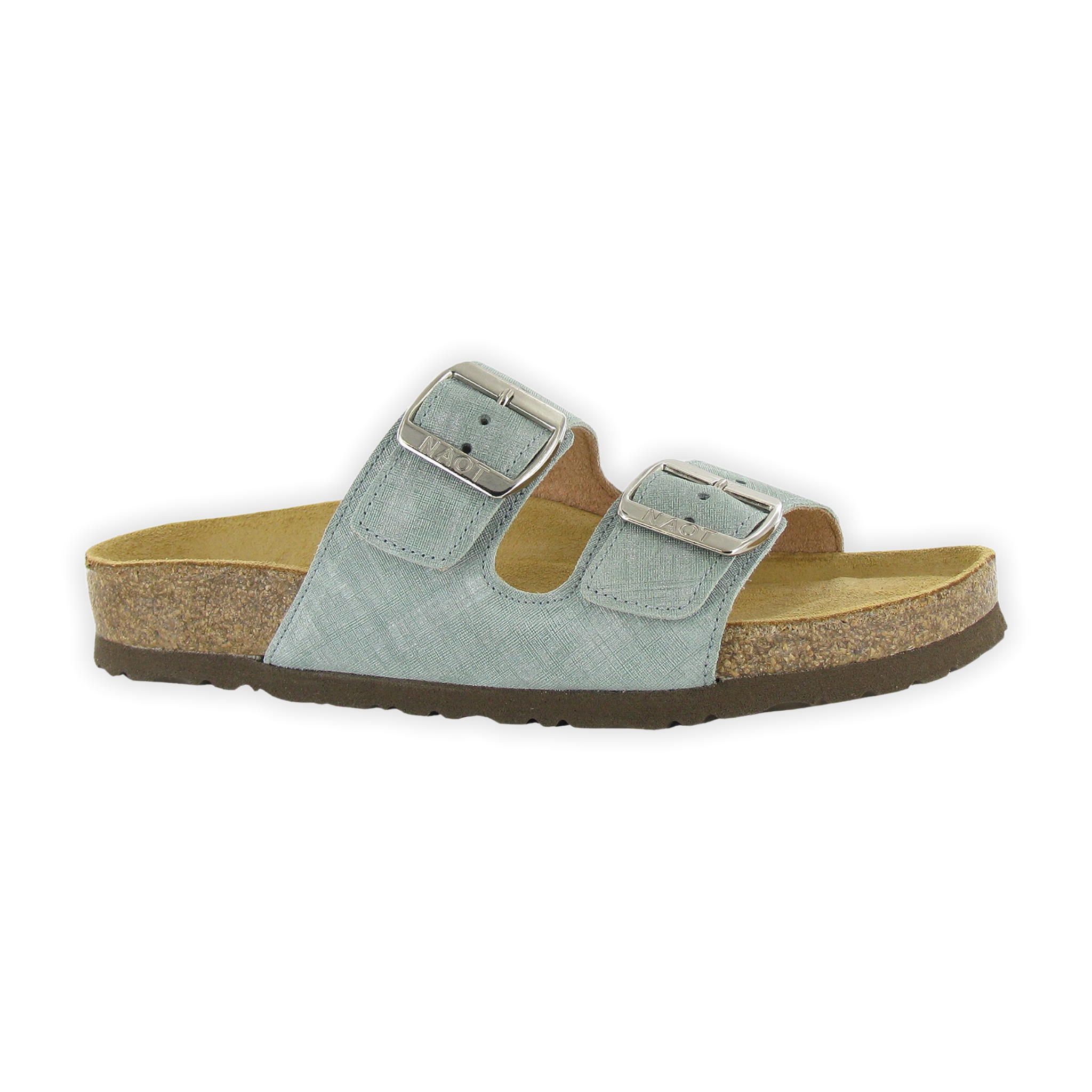 Naot - Women's Santa Barbara - Teal Linen Leather / M / 36