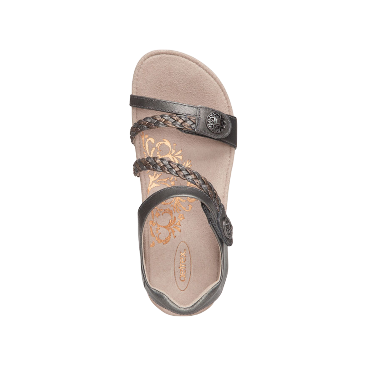 Aetrex - Jillian Braided Quarter Strap