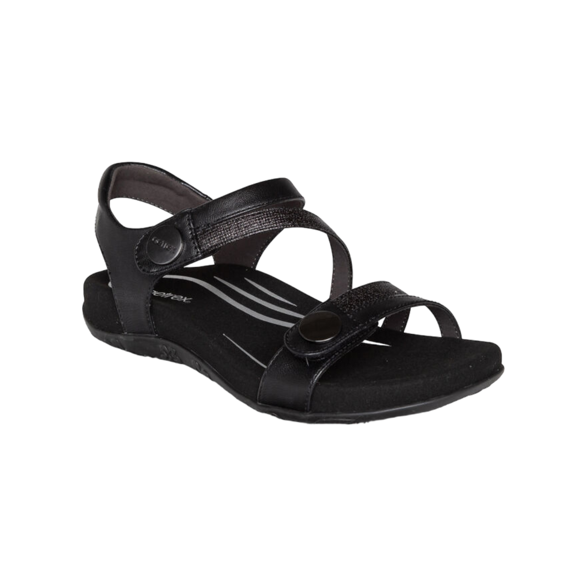 Aetrex - Jess Adjustable Quarter Strap Sandal