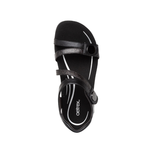 Aetrex - Jess Adjustable Quarter Strap Sandal