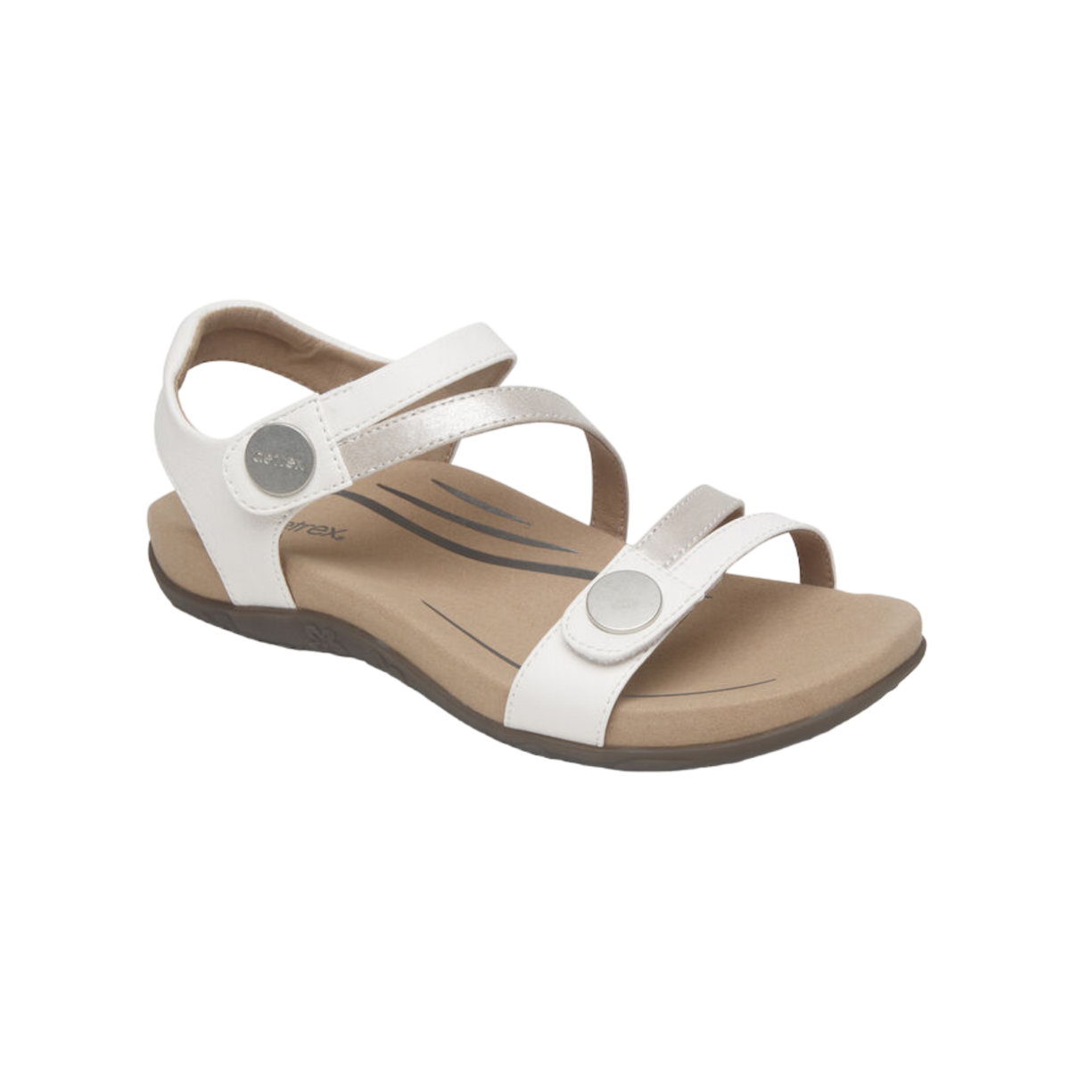 Aetrex - Jess Adjustable Quarter Strap Sandal
