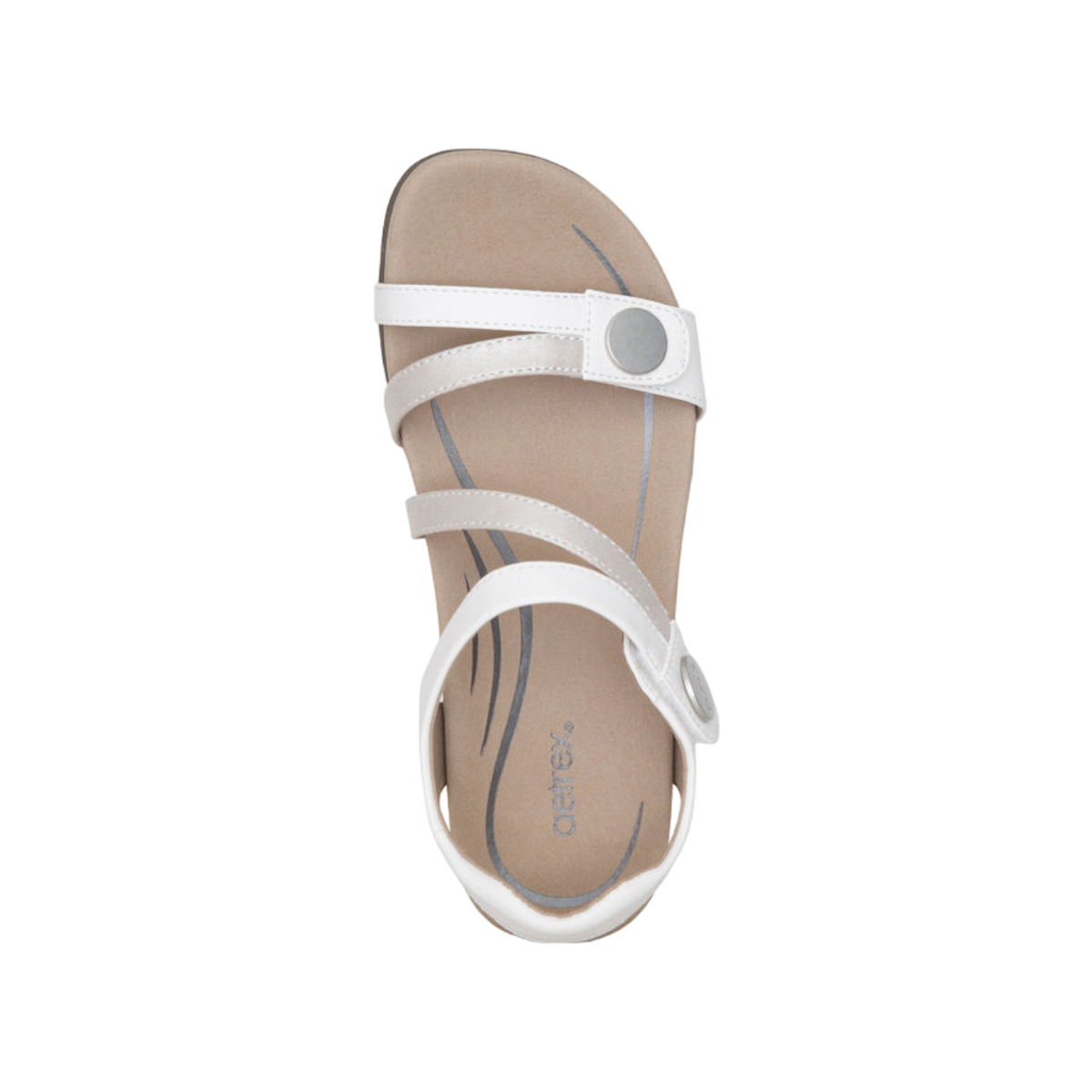 Aetrex - Jess Adjustable Quarter Strap Sandal