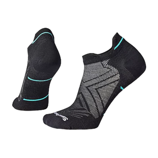 Women's Run Zero Cushion Low Ankle Socks - Black / S
