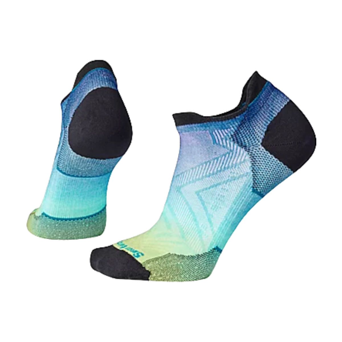 Smartwool - Women's Run Zero Cushion Ombre Print Low Ankle Socks