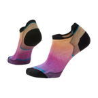 Women's Run Zero Cushion Ombre Print Low Ankle Socks