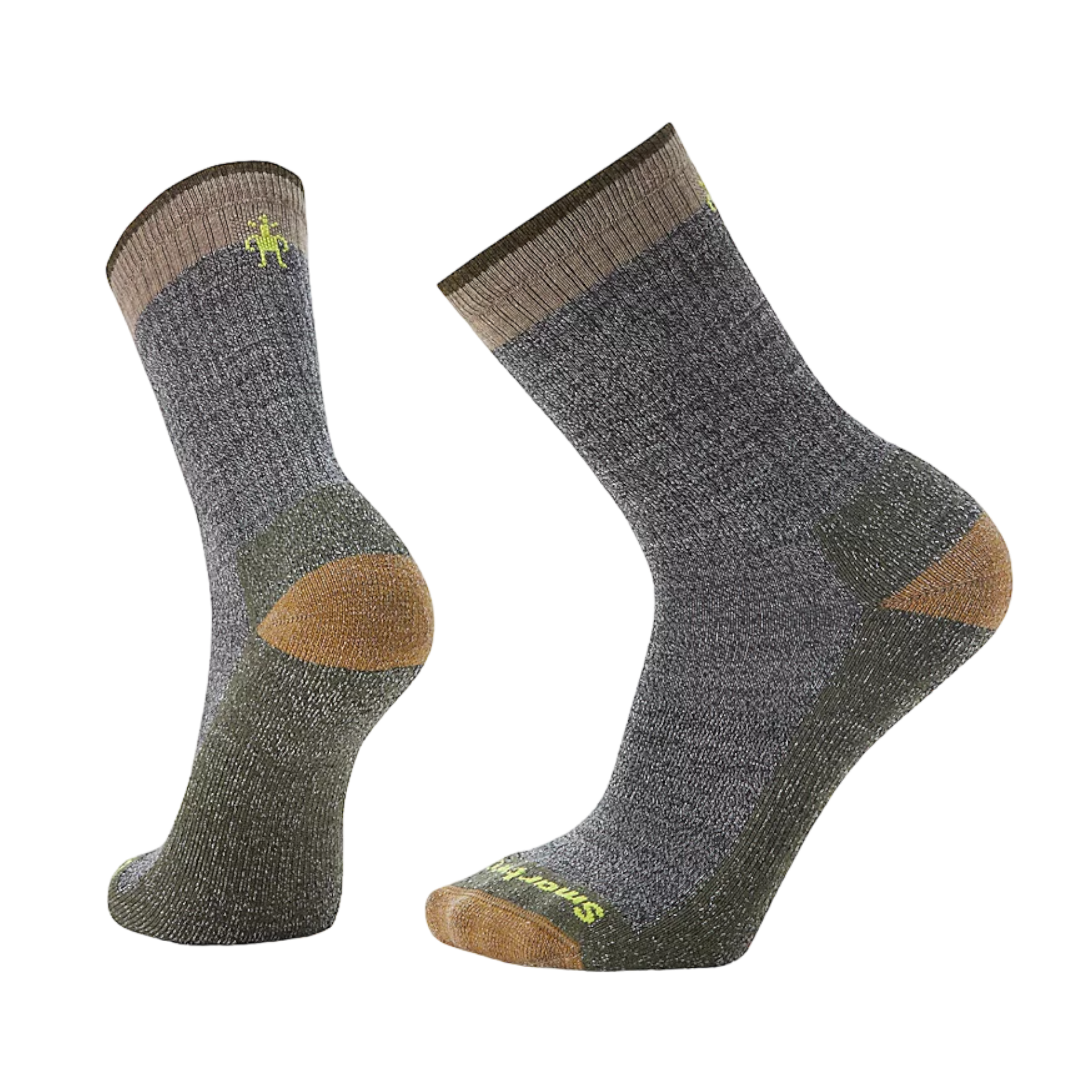 Smartwool - Men's Everyday Rollinsville Light Cushion Crew Socks - Fossil / M