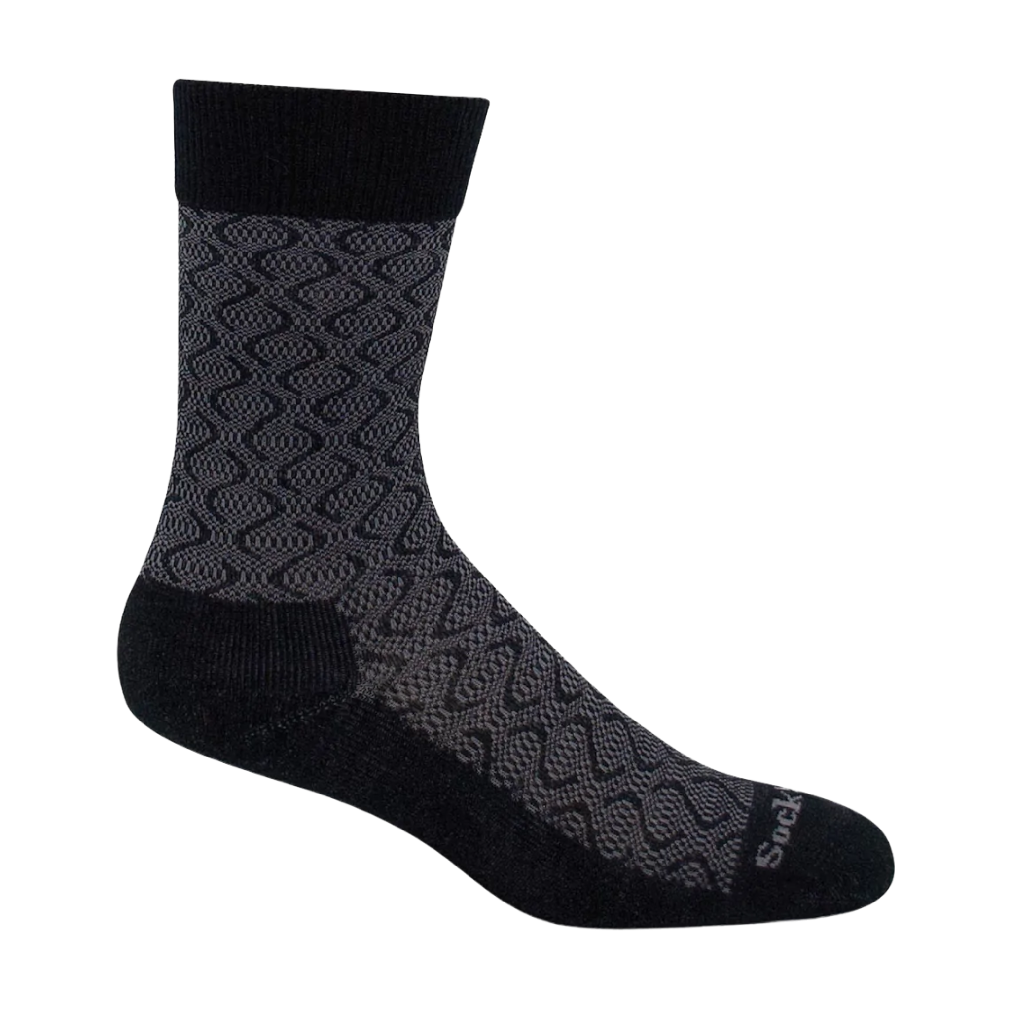 SockWell - Women's Softie | Relaxed Fit Socks - Black / S/M