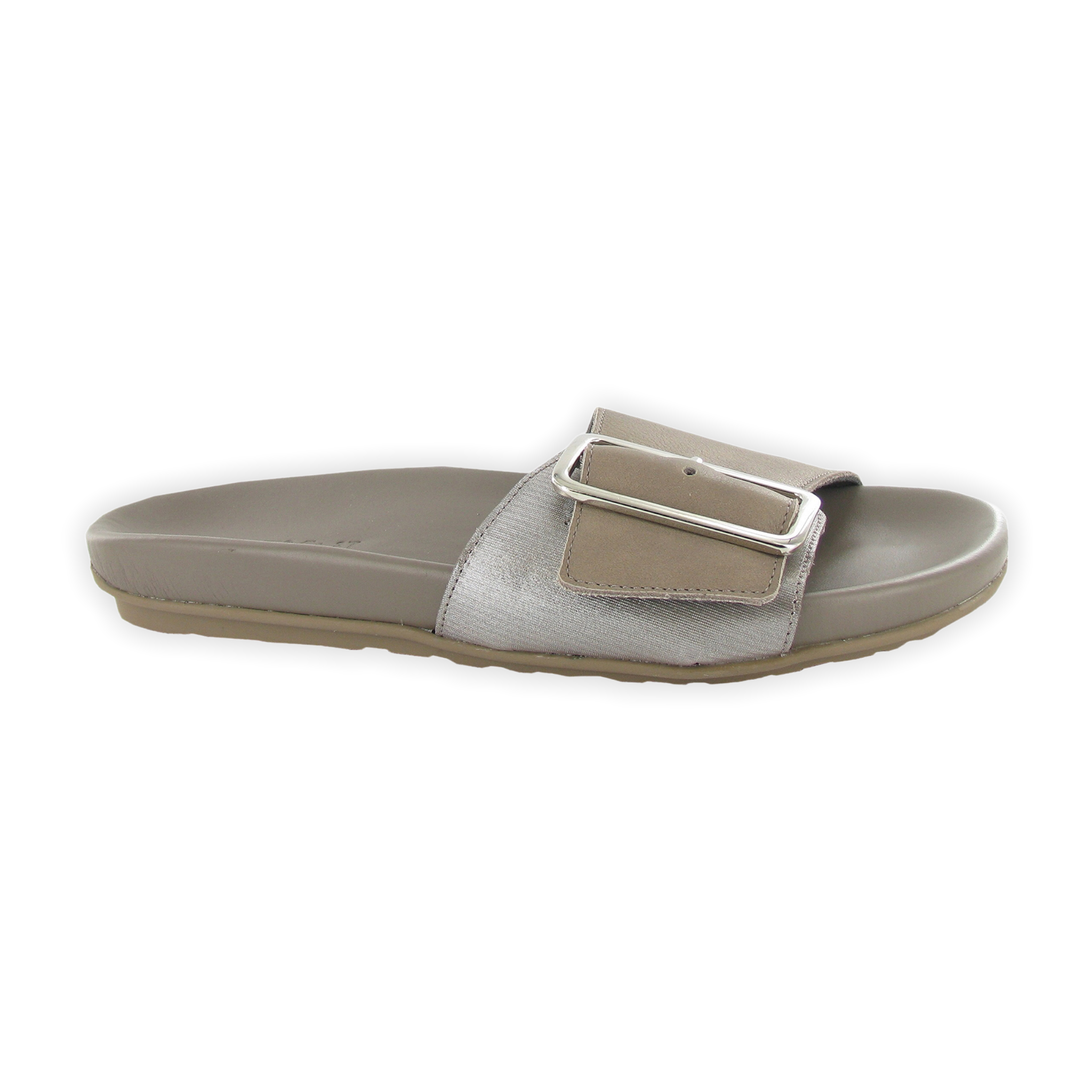 Naot - Tahiti - Soft Stone/Silver Threads Leather / M / 35